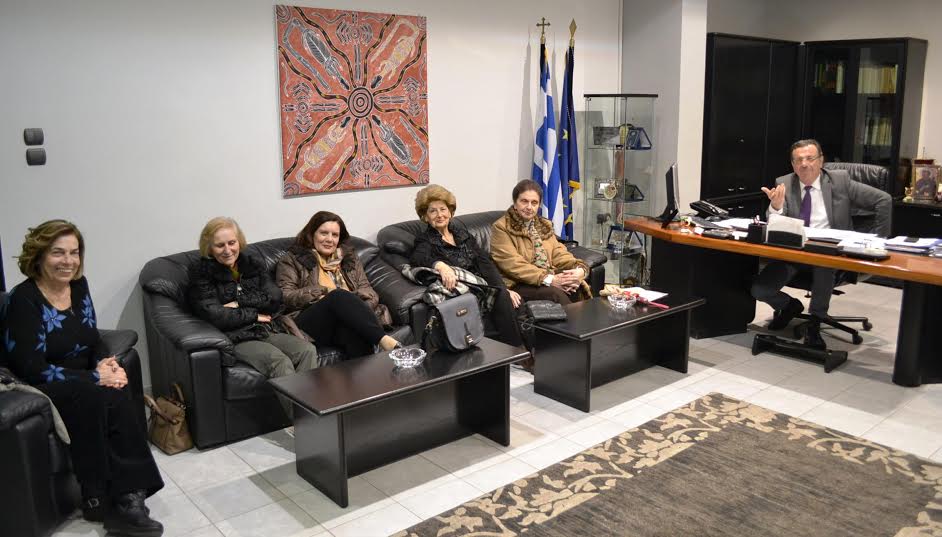 Συνάντηση του Αντιπεριφερειάρχη Πέλλας με το Διοικητικό Συμβούλιο της Ένωσης Φιλανθρωπικών Σωματείων Κυριών και Δεσποινίδων Έδεσσας